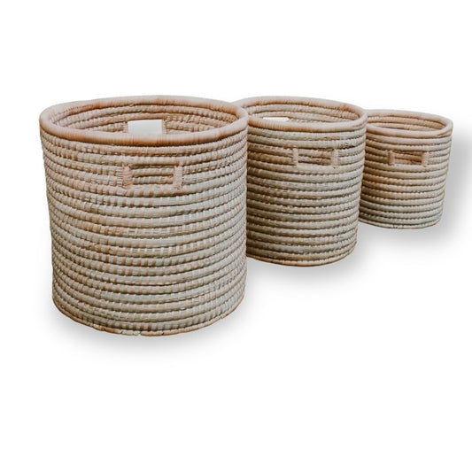 Ilala Baskets (Open handles)