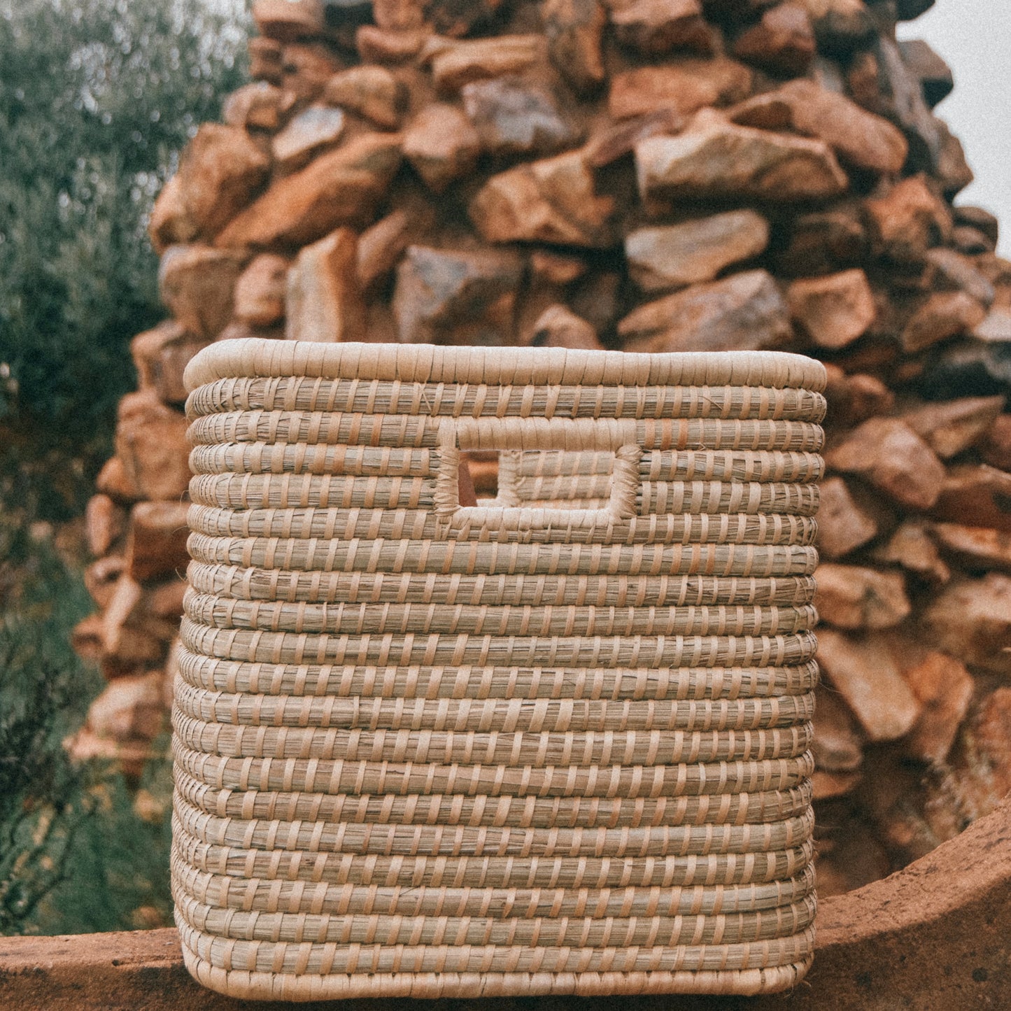 Square Basket (Open handles)